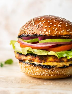 grilled chiken burger